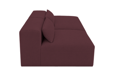 Jasmine Right Chaise Open Sofa in Fresco Figaro
