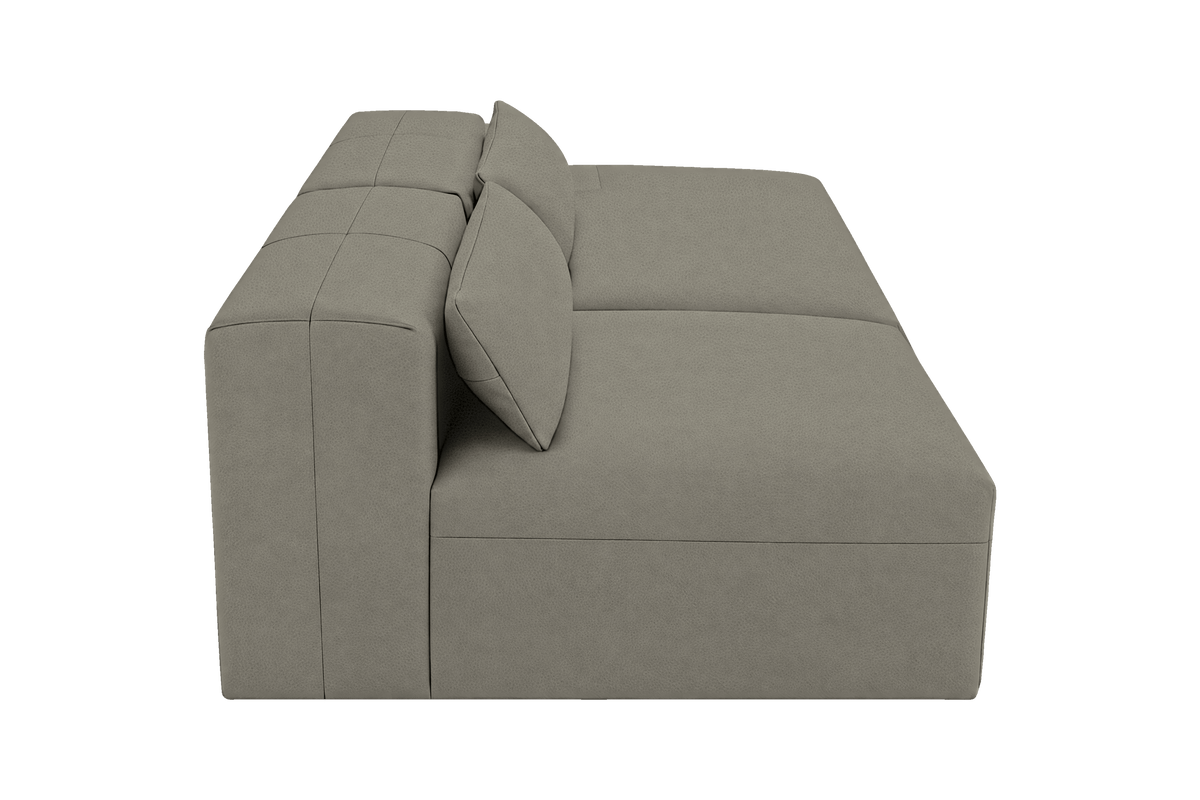 Jasmine Right Chaise Open Sofa in Felix Glace