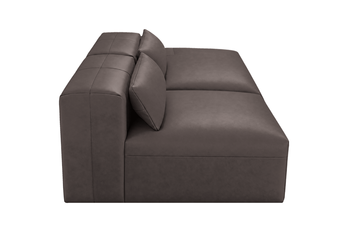 Jasmine Right Chaise Open Sofa in Momo Lola