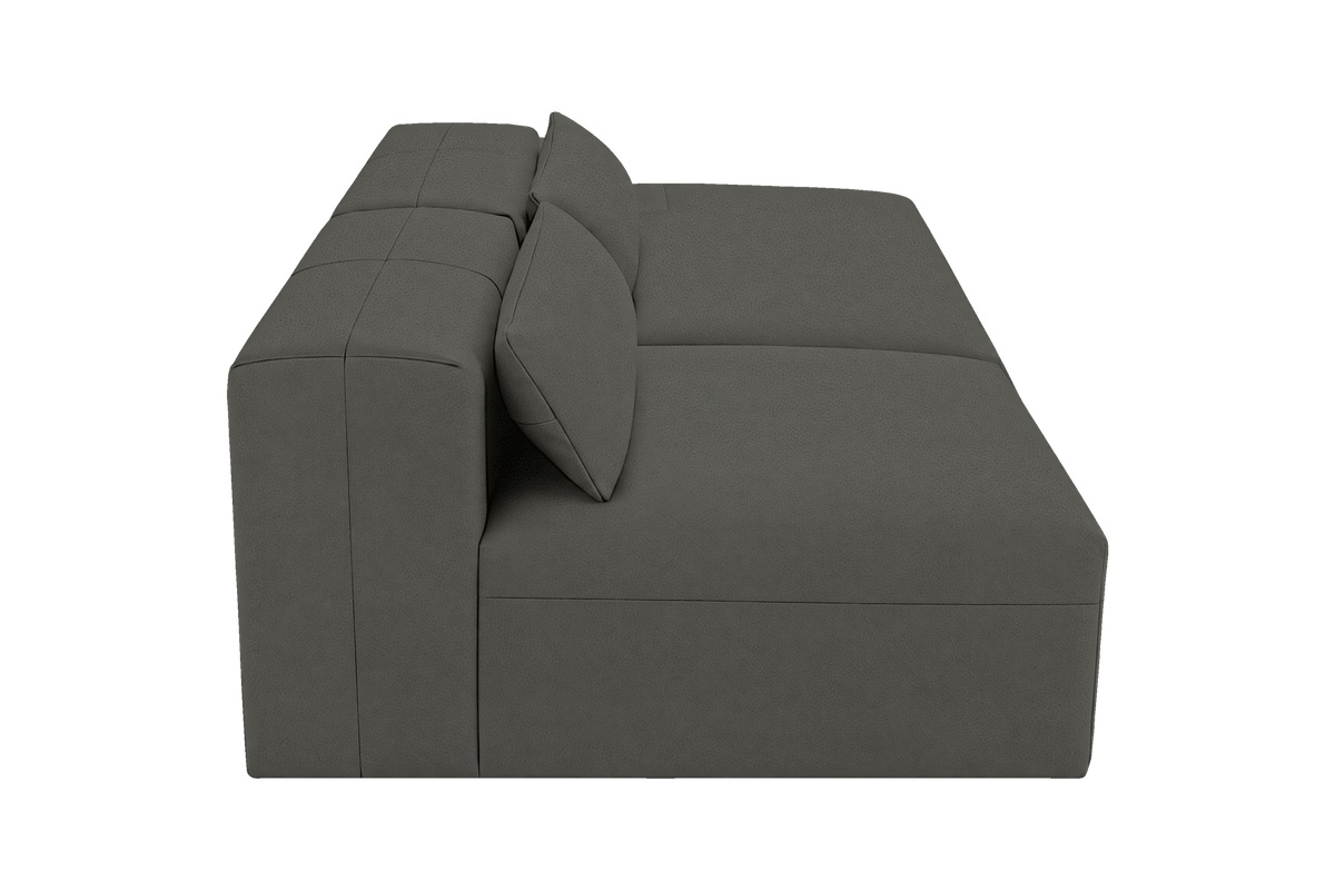 Jasmine Right Chaise Open Sofa in Felix Lola