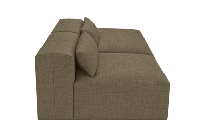 Jasmine Right Chaise Open Sofa in Mosquito Malibu