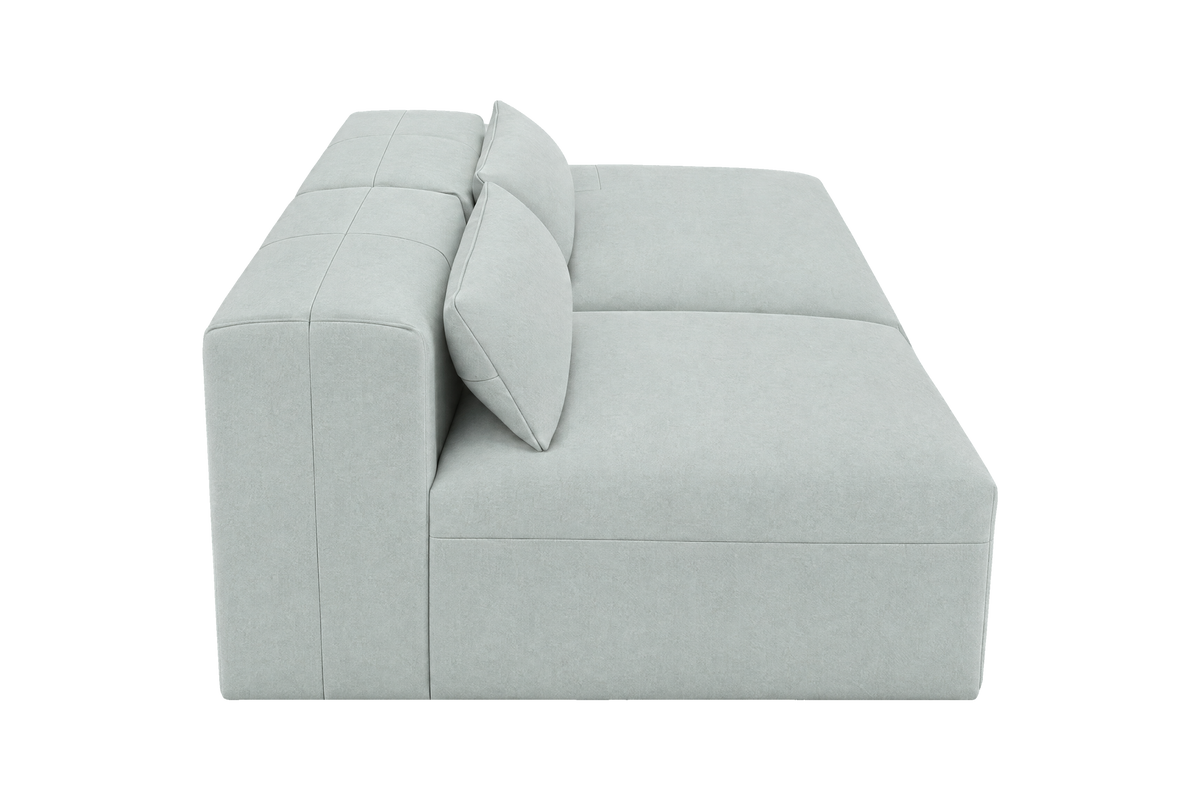 Jasmine Right Chaise Open Sofa in Fresco Meteor