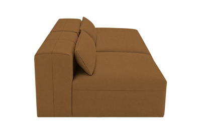 Jasmine Right Chaise Open Sofa in Felix Pisco
