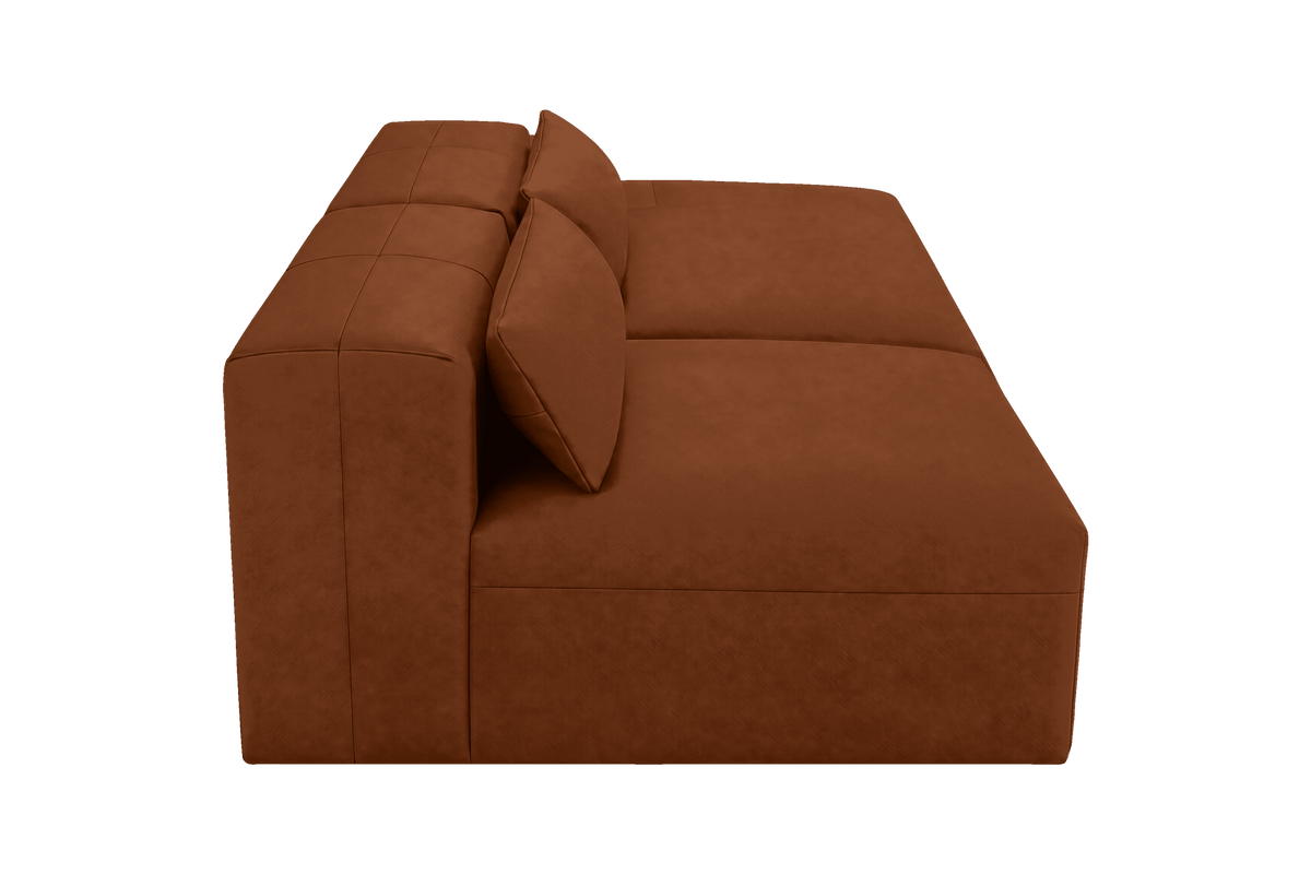 Jasmine Right Chaise Open Sofa in Marfa Pluto