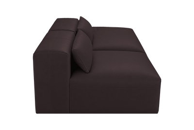 Jasmine Right Chaise Open Sofa in Momo Rollie