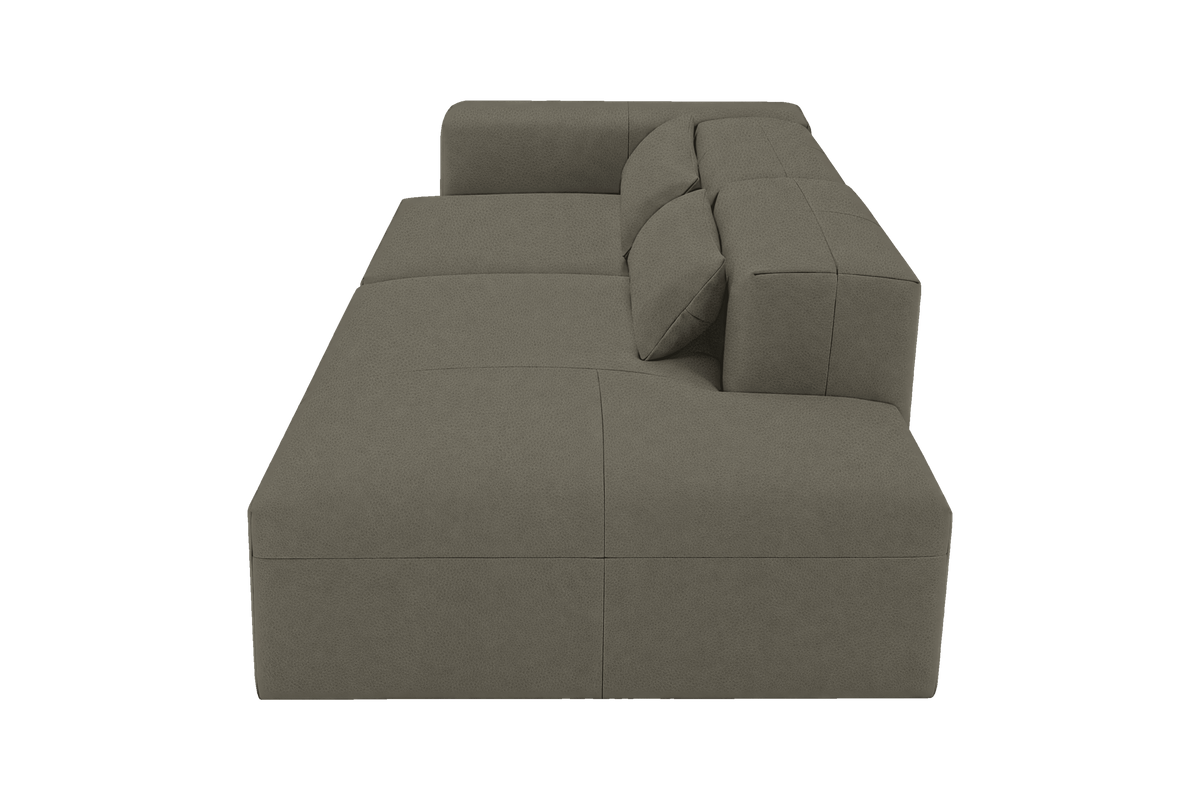 Jasmine Right Chaise Sofa in Felix Cos