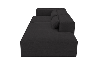 Jasmine Right Chaise Sofa in Roni Ember