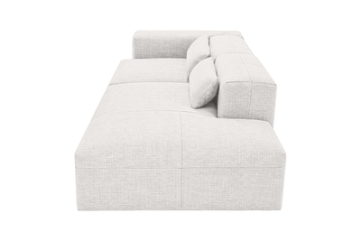 Jasmine Right Chaise Sofa in Mosquito Foam