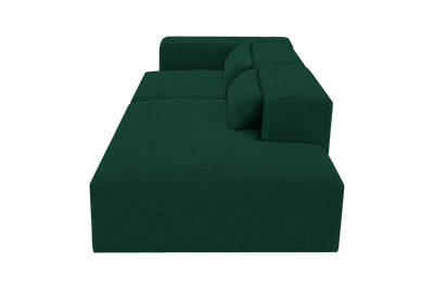 Jasmine Right Chaise Sofa in Roni Frog