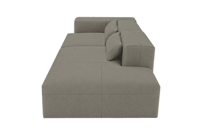 Jasmine Right Chaise Sofa in Felix Glace