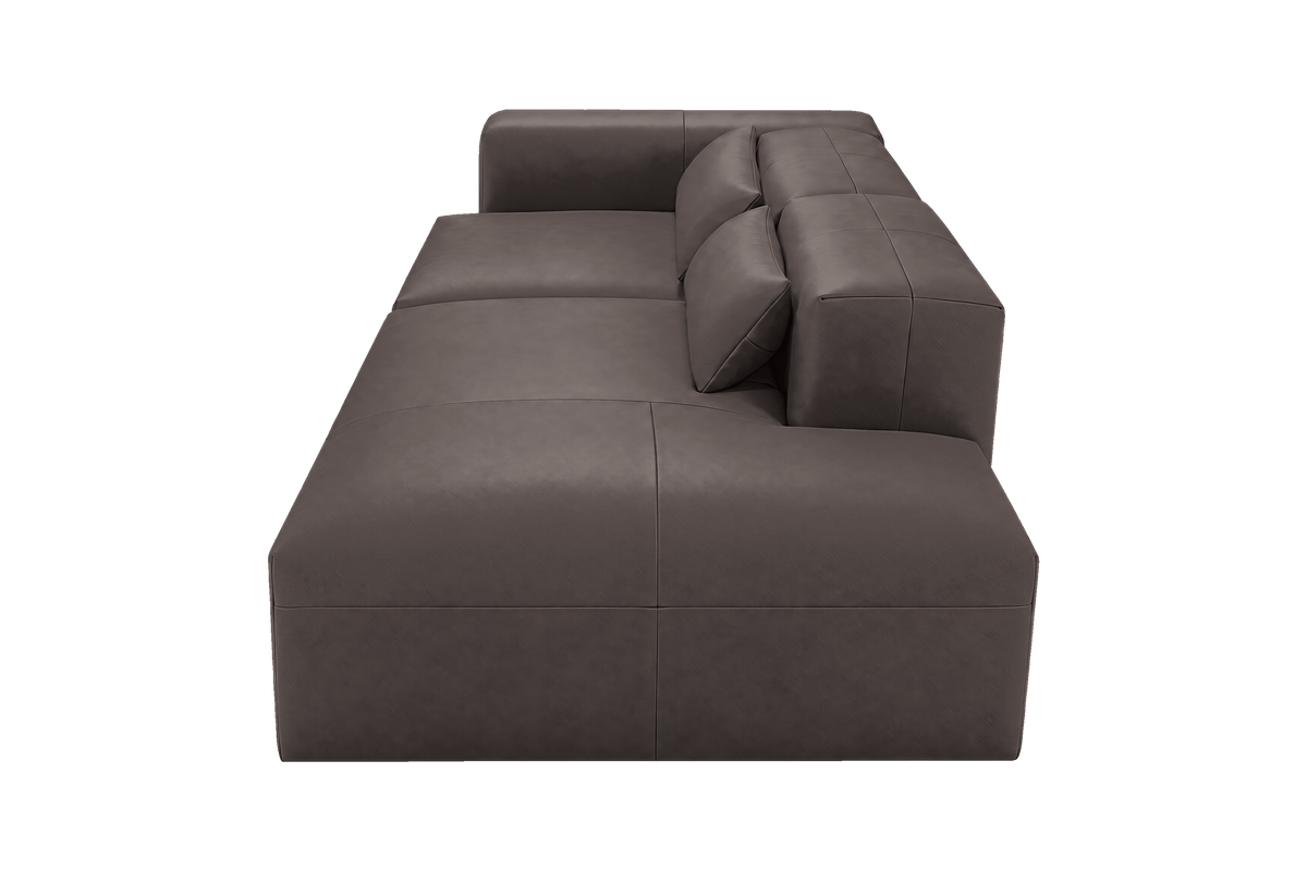 Jasmine Right Chaise Sofa in Momo Lola