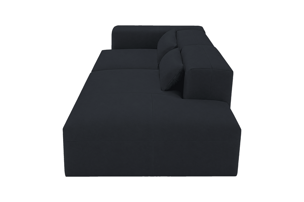 Jasmine Right Chaise Sofa in Marfa Lola