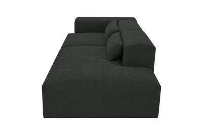 Jasmine Right Chaise Sofa in Mosquito Lola