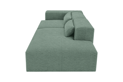 Jasmine Right Chaise Sofa in Roni Nane