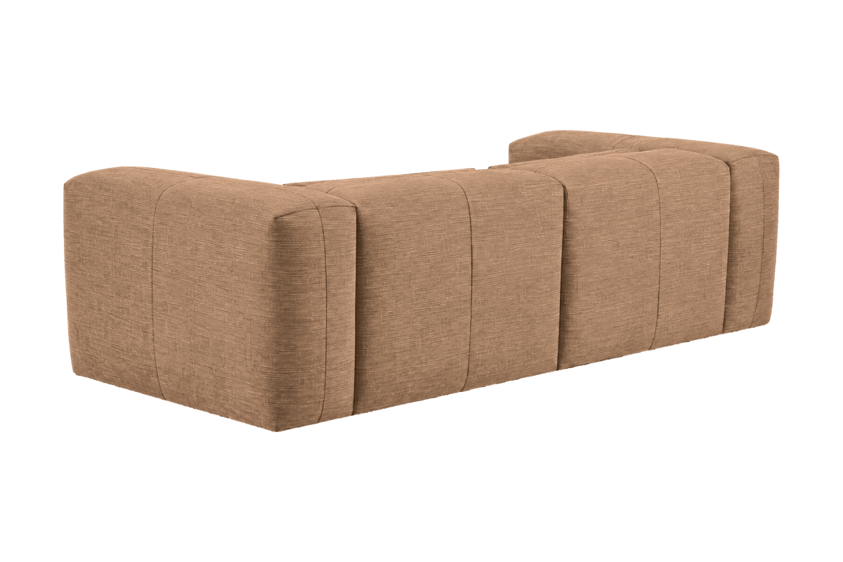 Jasmine Small Sofa in Roni Biscotti