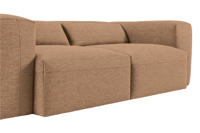 Jasmine Small Sofa in Roni Biscotti