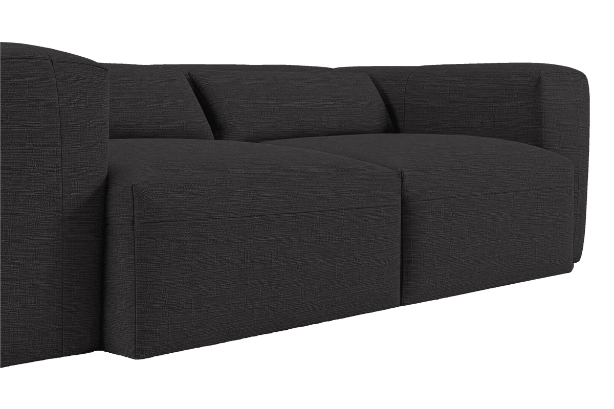 Jasmine Small Sofa in Roni Ember
