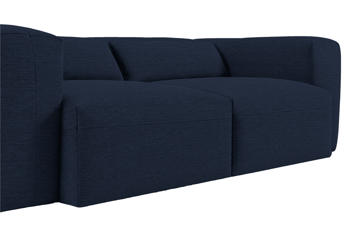 Jasmine Small Sofa in Roni Ember Blue