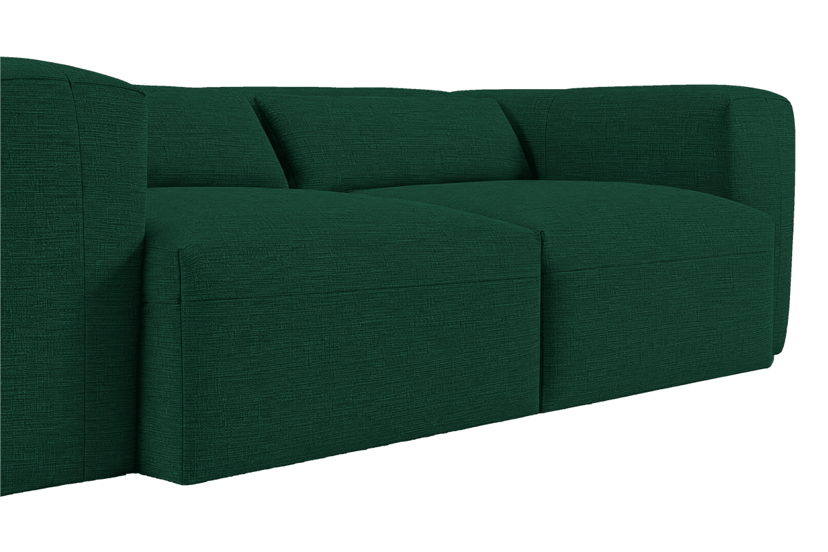 Jasmine Small Sofa in Frog Woven Mix | SUPERBA