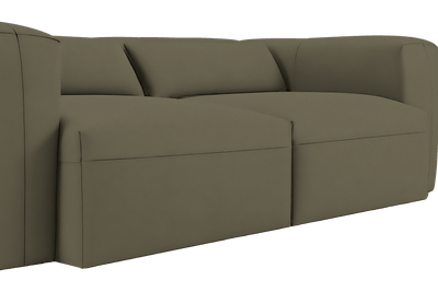 Jasmine Small Sofa in Felix Olive