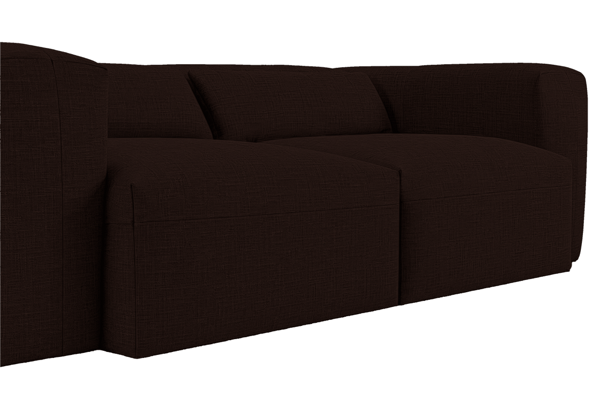Jasmine Small Sofa in Mosquito Terra