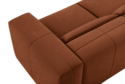 Jasmine Small Sofa in Dante Hazel