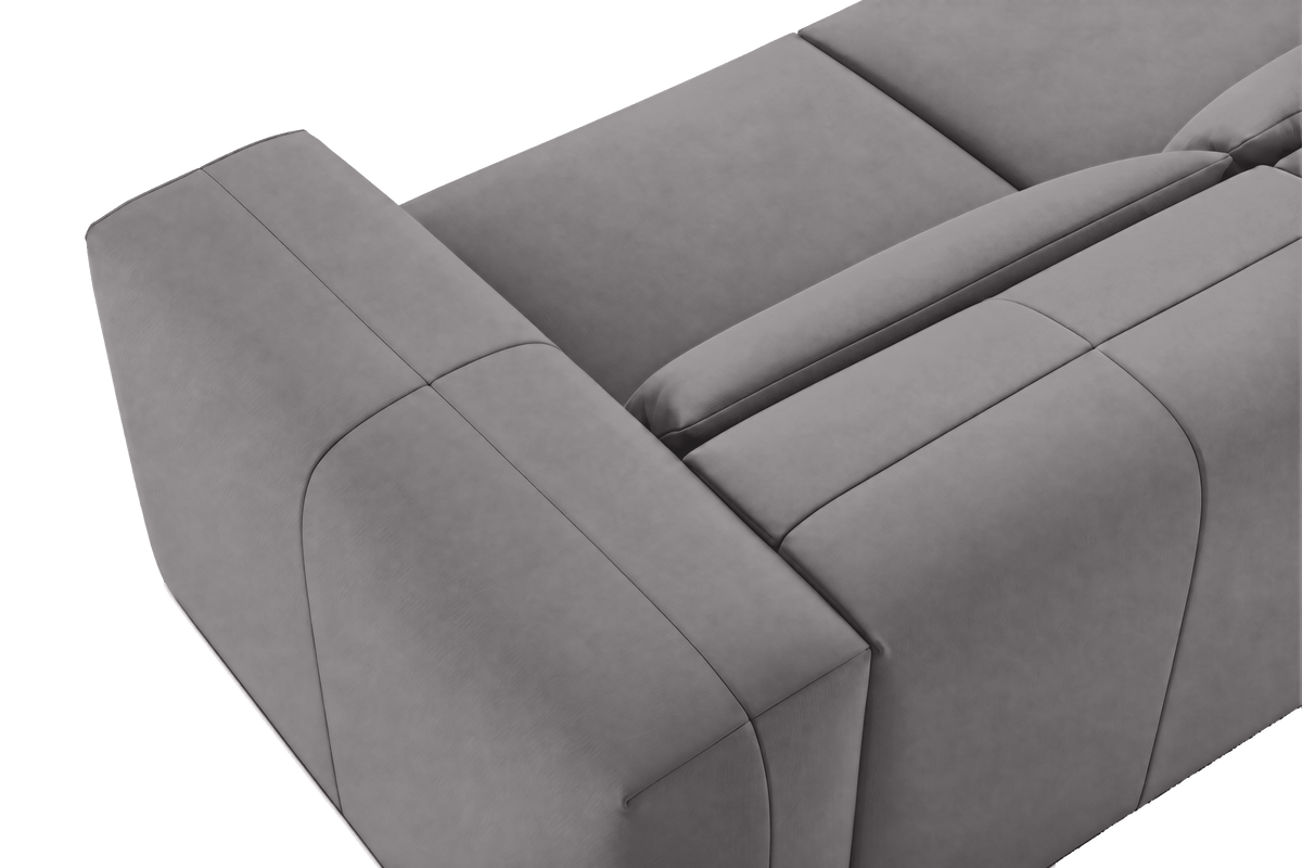 Jasmine Small Sofa in Dante Meteor