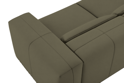 Jasmine Small Sofa in Felix Olive