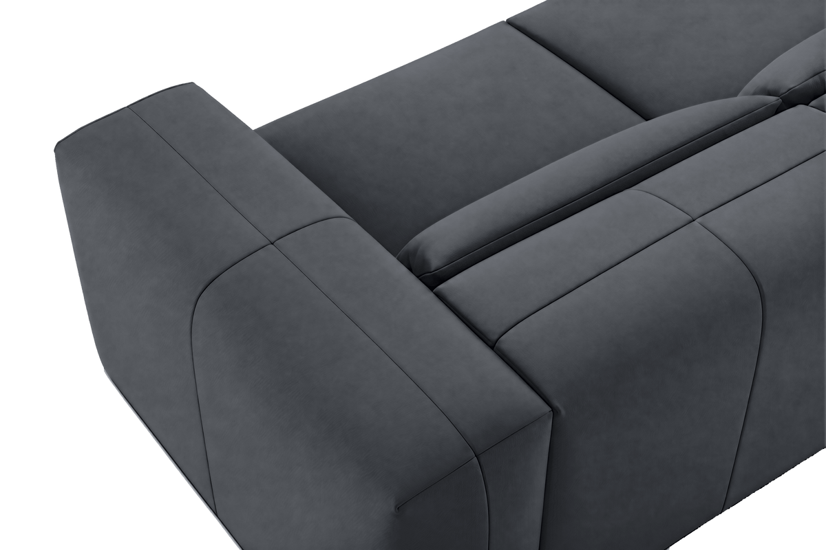 Jasmine Small Sofa in Dante Shark