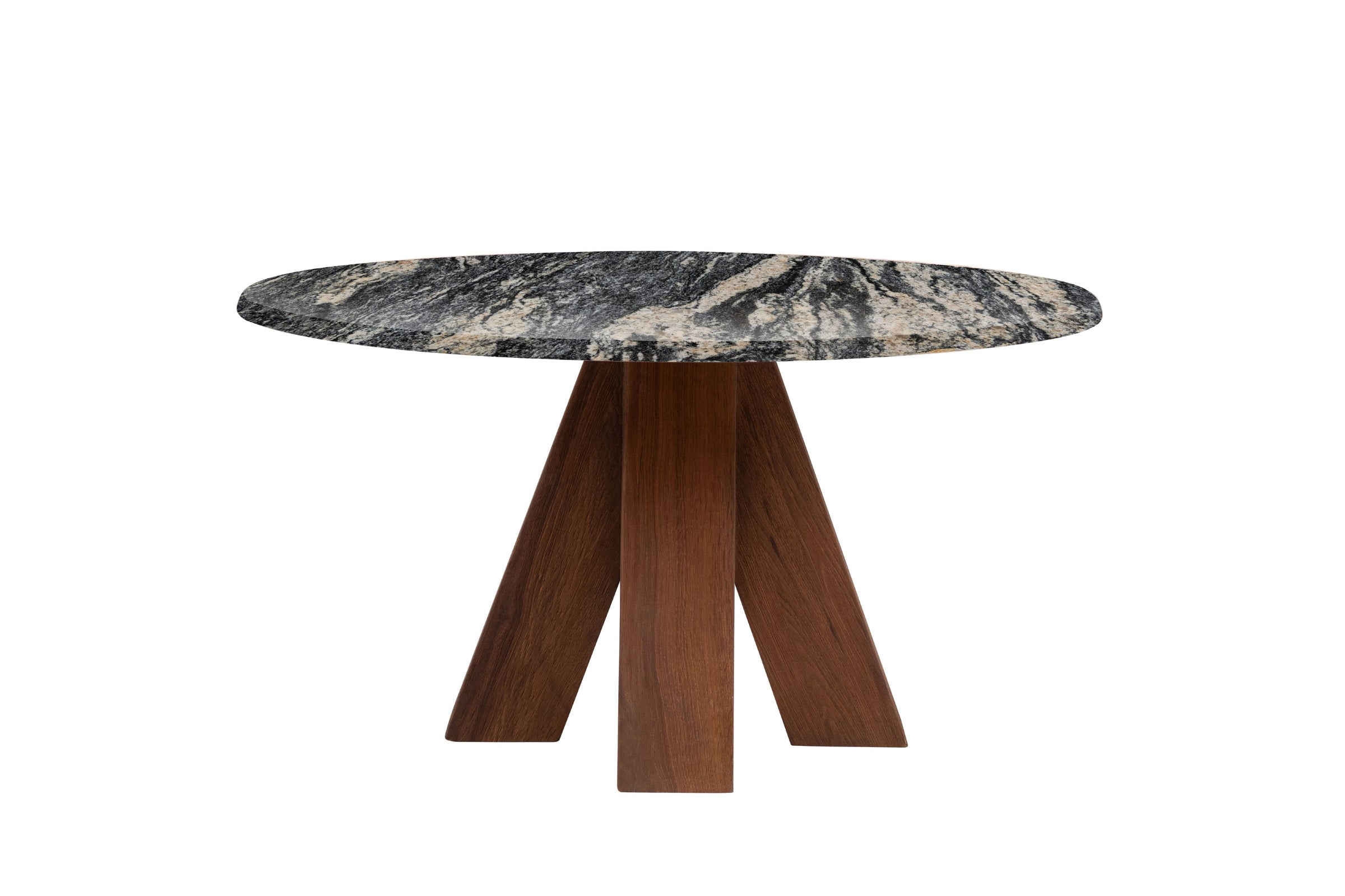 Tipi Jet Marble Round Martini Table