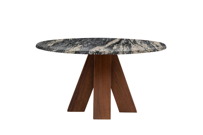 Tipi Jet Marble Round Martini Table