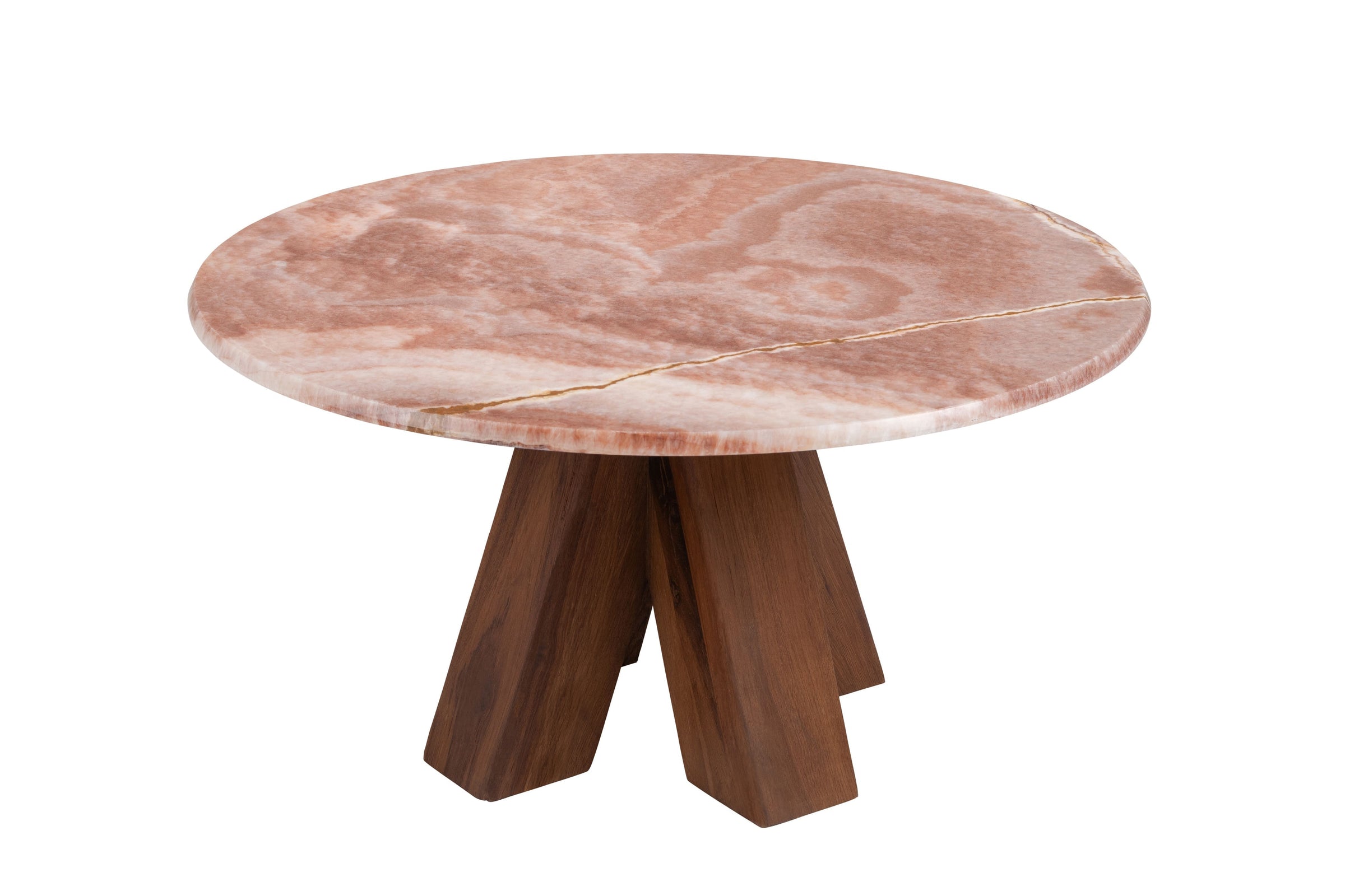 Tipi Rose Marble Martini Table