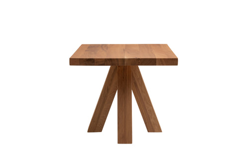 Tipi Natural Oak Square Martini Table