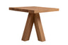 Tipi Natural Oak Square Martini Table