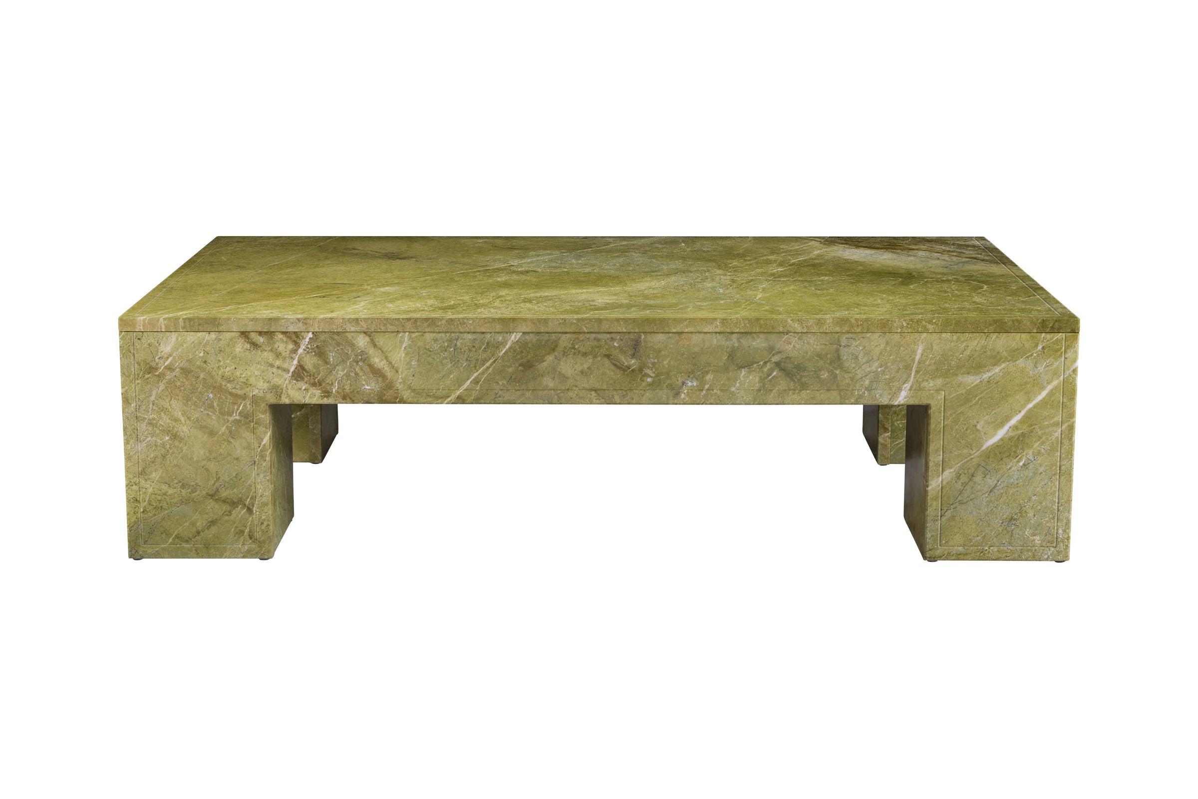 Chunky Marble Coffee Table