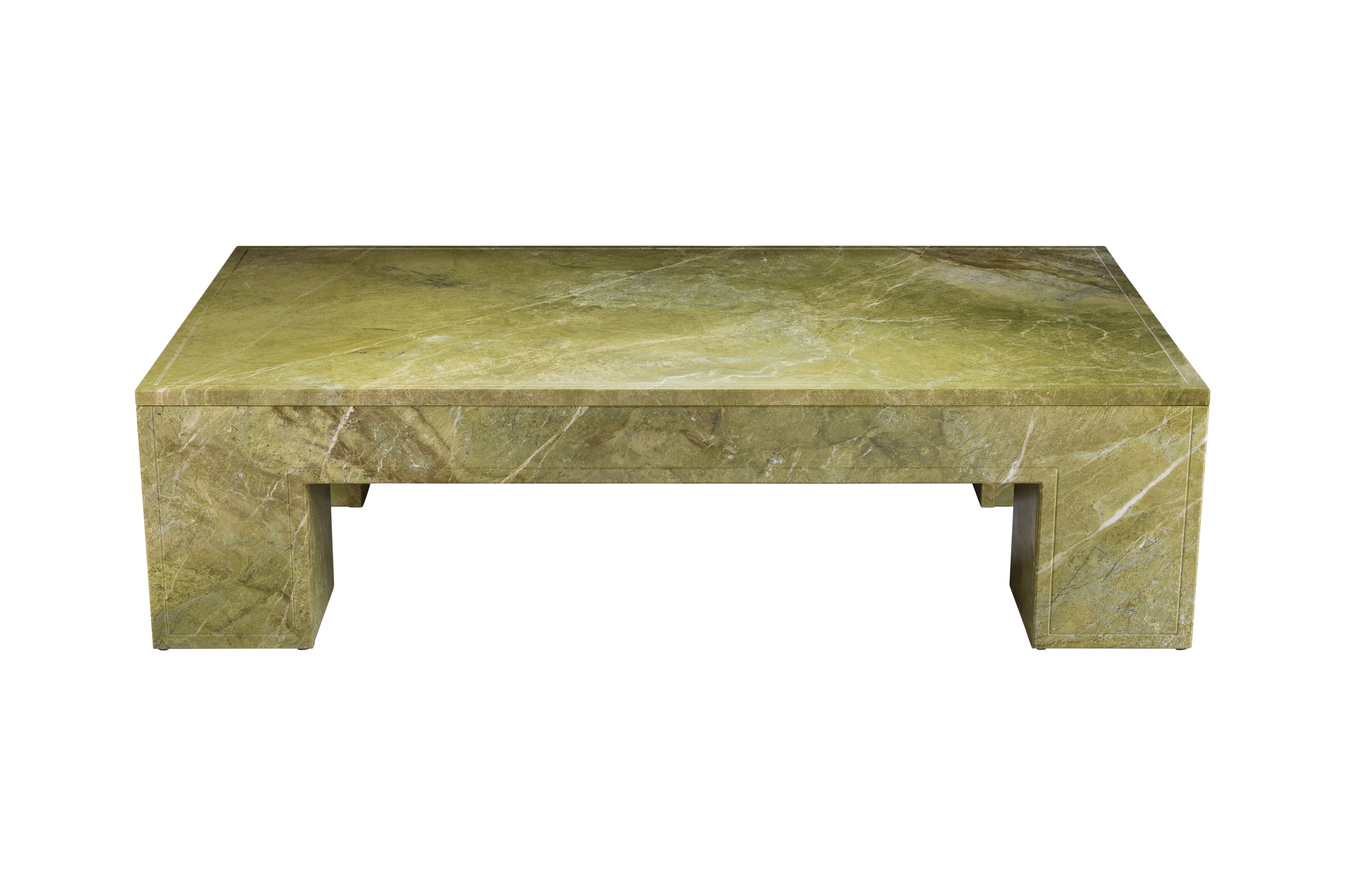 Chunky Marble Coffee Table
