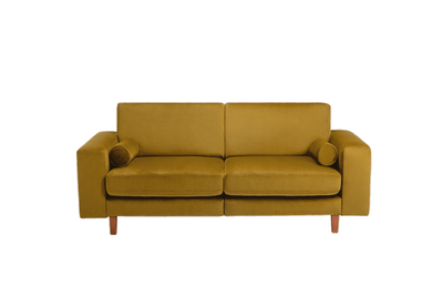 Jade Small Sofa in Duru Turmeric Velvet