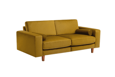 Jade Small Sofa in Duru Turmeric Velvet