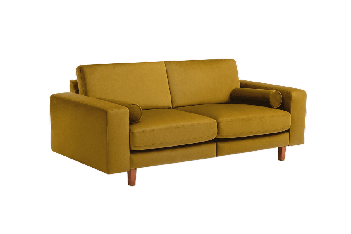 Jade Small Sofa in Duru Turmeric Velvet