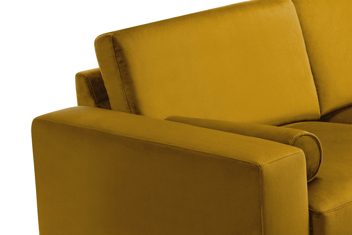 Jade Large Sofa in Duru Turmeric Velvet