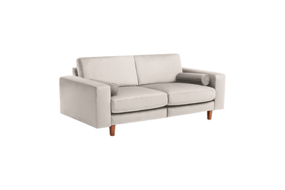 Jade Small Sofa in Duru Creme Velvet