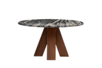Tipi Jet Marble Round Martini Table