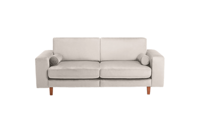 Jade Small Sofa in Duru Creme Velvet