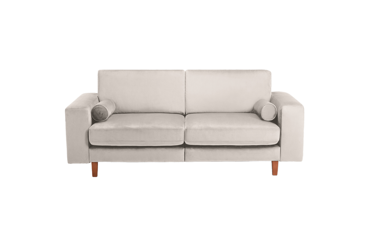 Jade Small Sofa in Duru Creme Velvet